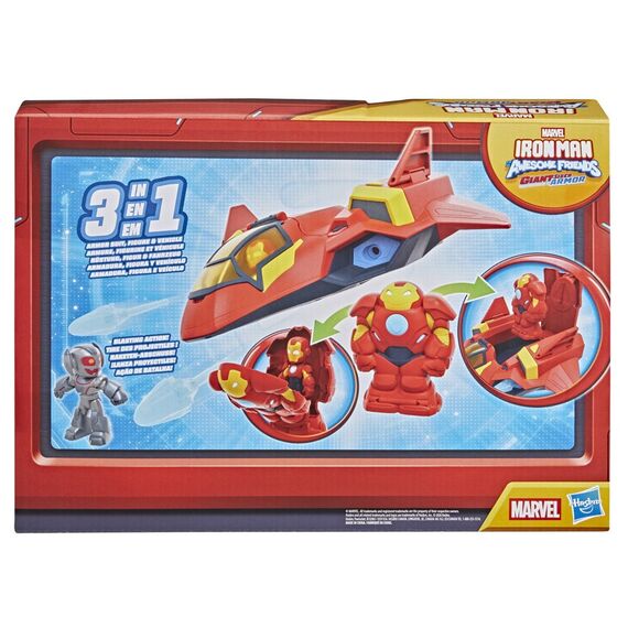 Iron Man - Friends Giant Armor Jet (343-1994) / Toys
