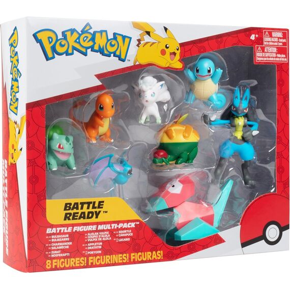 Pokémon - Battle Figure 8 Pack / Toys