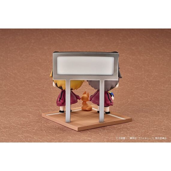 Haikyu!! Qset+ Mini Figures 2-Pack Atsumu Miya & Osamu Miya 8 cm