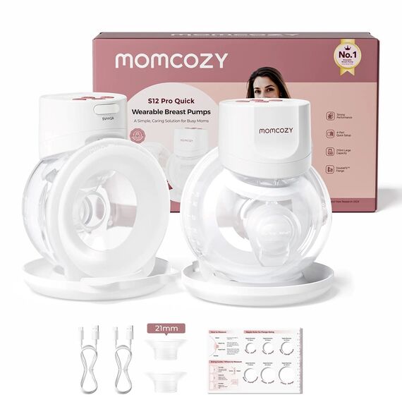 Momcozy S12 PRO+ Double electric breast pump White