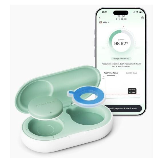 Momcozy T31 Smart baby thermometer Green