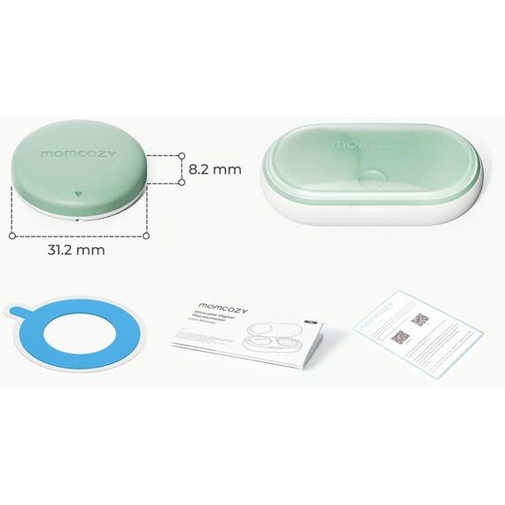 Momcozy T31 Smart baby thermometer Green