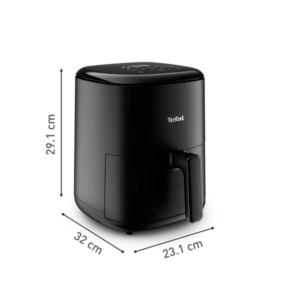 Tefal Easy Fry EY145810 fryer Single 3 L Stand-alone 1300 W Hot air fryer Black