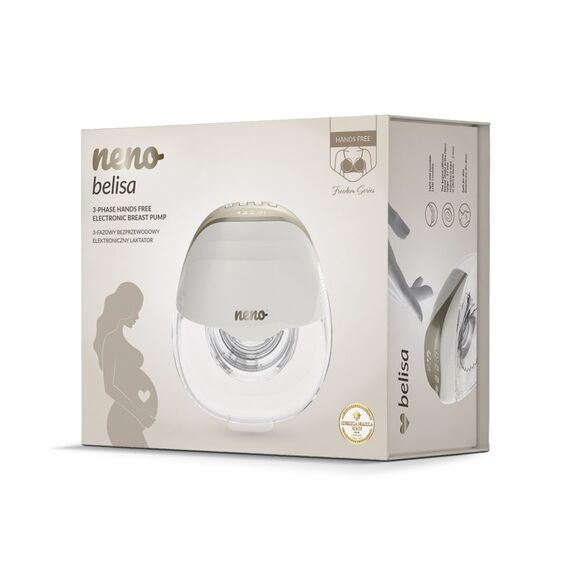 NENO BELISA TWIN 3-PHASE CORDLESS HANDS-FREE ELECTRONIC BREAST PUMP