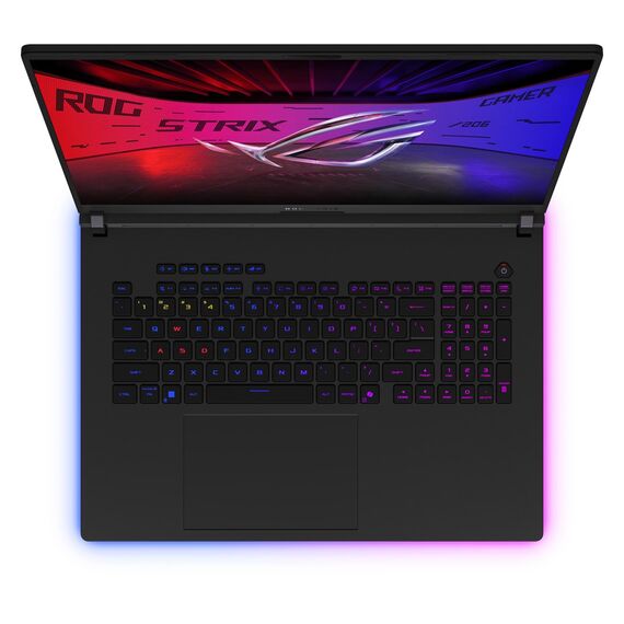 ASUS ROG Strix SCAR 18 G835LXG-U9644X Intel Core Ultra 9 290HX Plus Laptop 45.7 cm (18") 4K Ultra HD 64 GB DDR5-SDRAM 4 TB SSD NVIDIA GeForce RTX 5090 Wi-Fi 7 (802.11be) Windows 11 Pro Black