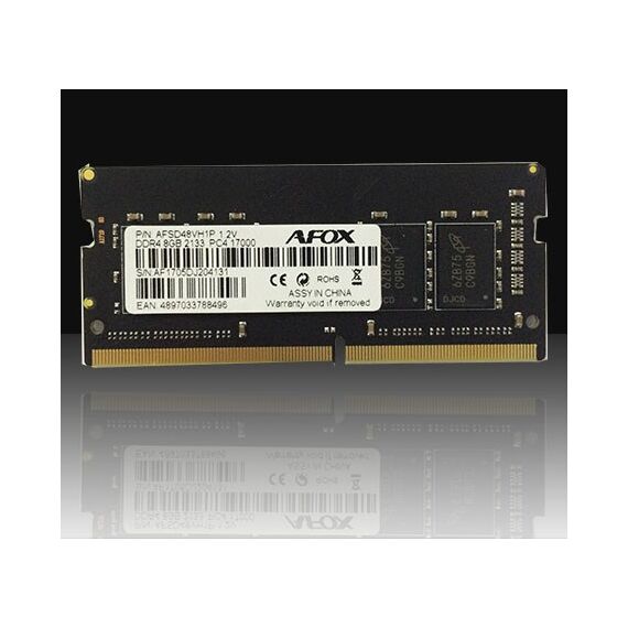 AFOX AFSD48VH1P 8GB DDR4 2133MHz SODIMM module