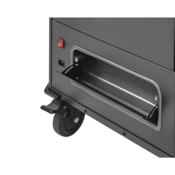 Manhattan Laptop Charging Cabinet Trolley/Cart via USB-C 65W 16" 30-bay, Suitable for USB-C laptops (to 16"), iPads, MacBooks, Chromebooks, other USB-C devices, Bays 395x32.5x290mm, USB-C charging cables included,Cabinet, UK & EU