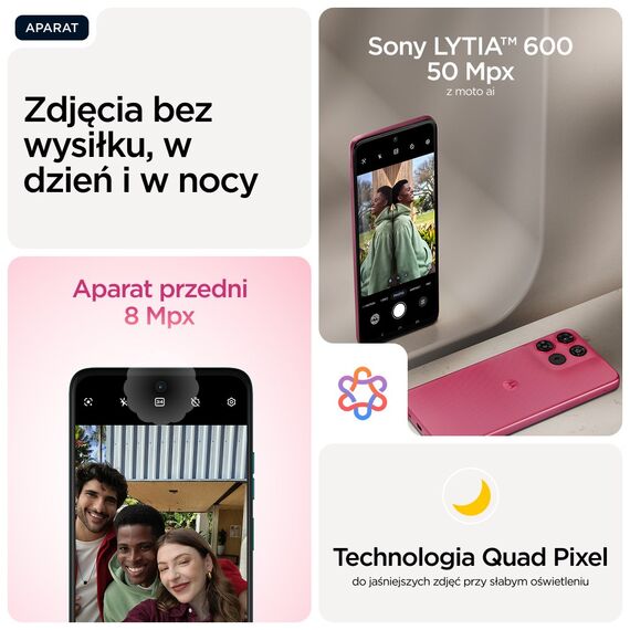 Motorola moto g57 power 17.1 cm (6.72") Dual SIM Android 16.0 5G USB Type-C 12 GB 256 GB 7000 mAh Pink