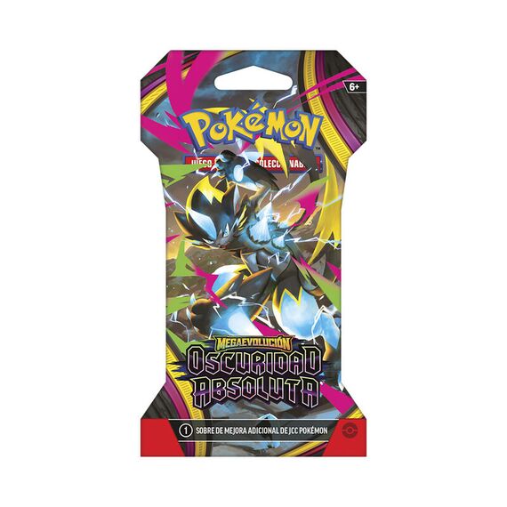 Spanish Pokemon Absolute Darkness Mega Evolution Expansion card game