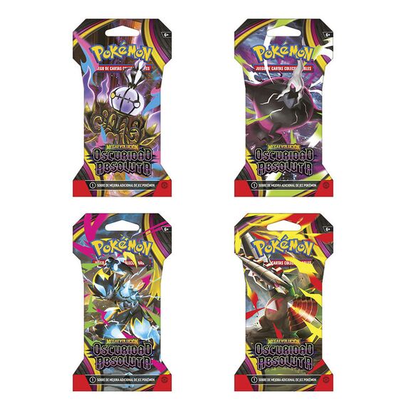 Spanish Pokemon Absolute Darkness Mega Evolution Expansion card game