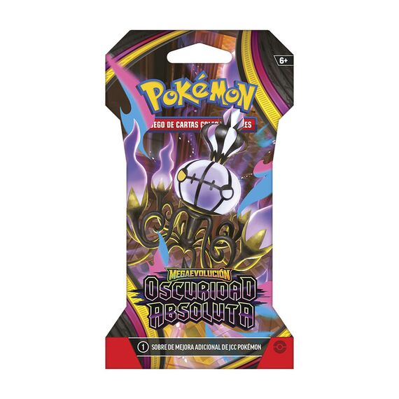 Spanish Pokemon Absolute Darkness Mega Evolution Expansion card game