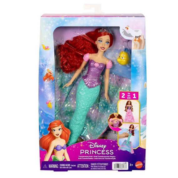 Disney - Princess Transformation Doll Ariel (217-2651) / Toys