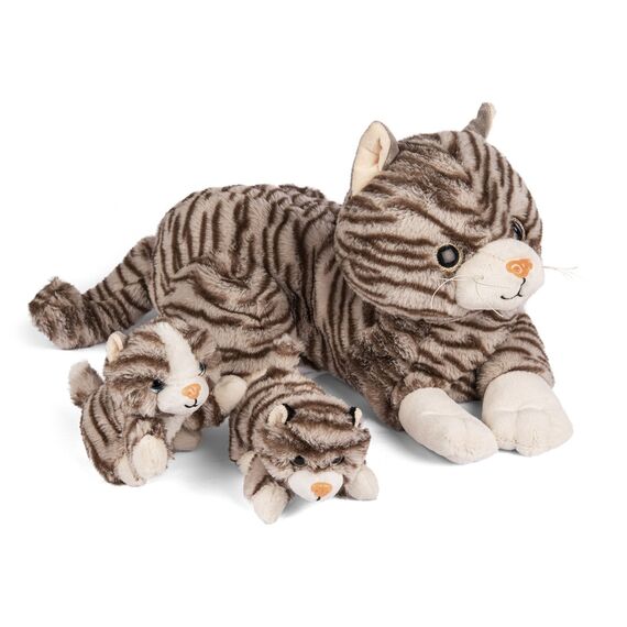 Kiddy - Plush Cat with Kittens (61865) / Toys