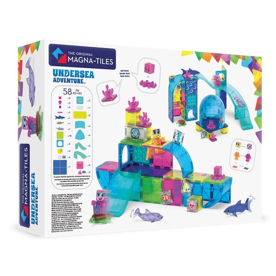 Magna‑Tiles – Undersea Adventure (90485) / Toys