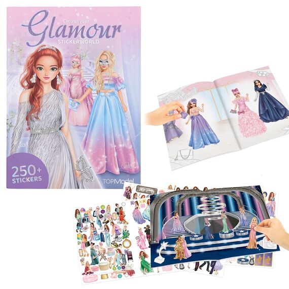 Topmodel - Glamour Stickerworld (0414383) / Toys