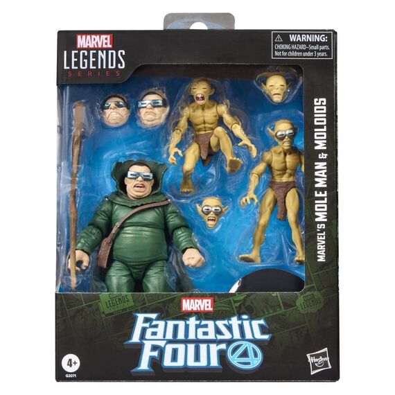 Fantastic Four Marvel Legends Action Figure 3-Pack Marvel's Mole Man & Moloids 15 cm