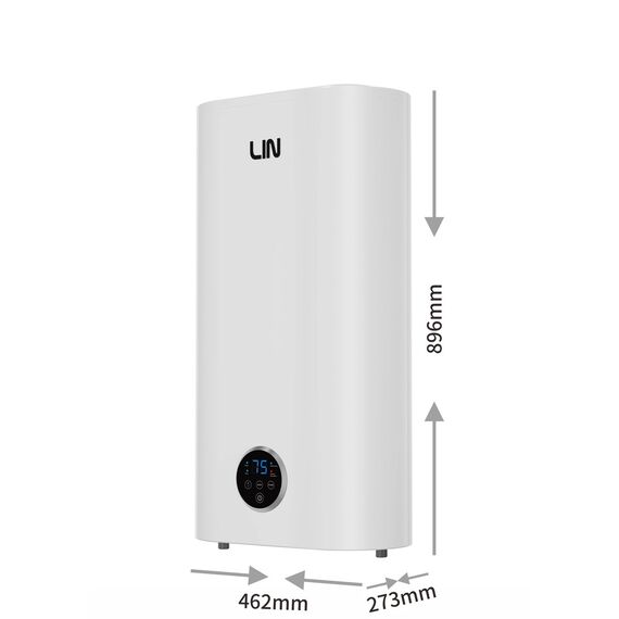 Electric water heater LIN LIFVD1SMWH 50L UNIVERSAL white