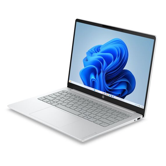 HP OmniBook 3 14-hu0012nwx Core 3 100U 14.0"2K IPS 300nits AG 8GB DDR5 5200 SSD256 Intel Graphics Cam1080p 41Wh Win11 Glacier Silver