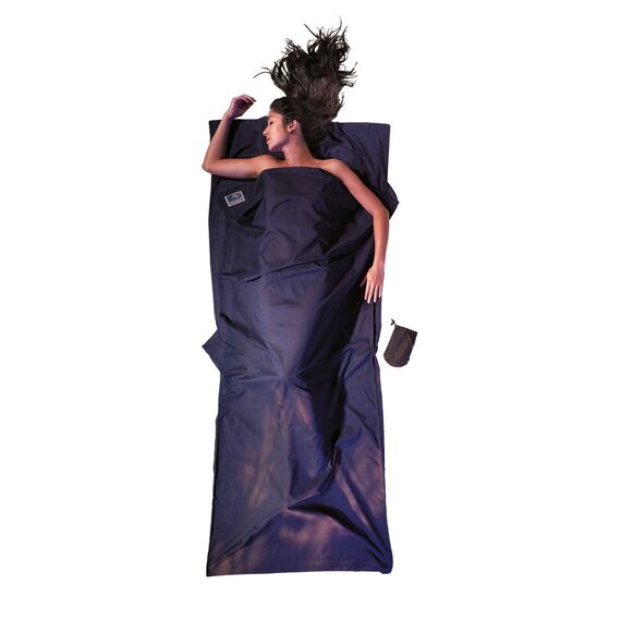 Cocoon TravelSheet Egyptian Cotton sleeping bag liner, Tuareg