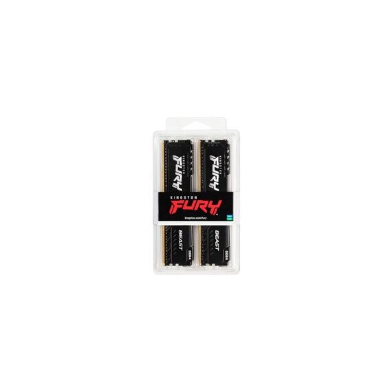 Kingston Technology FURY Beast 16GB 3200MT/s DDR4 CL16 DIMM (Kit of 2) Black