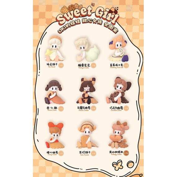 Uki Blind Box Figures Assortment Midnight Tea Party Limited Edition 7 cm (8)