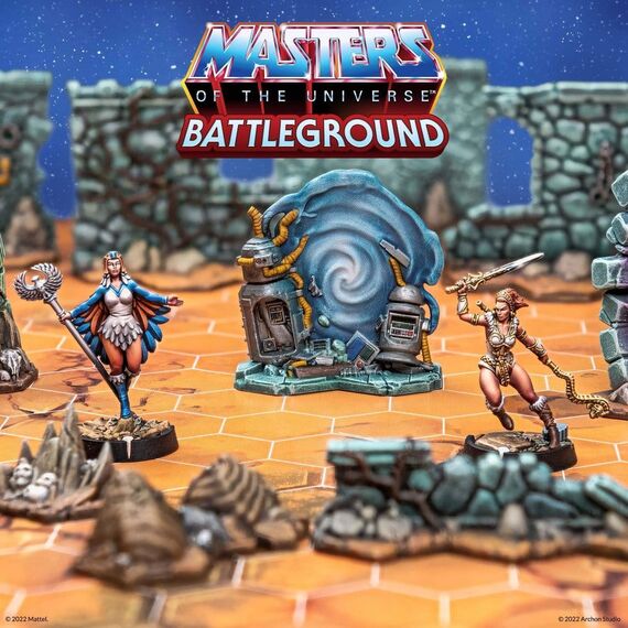 Masters of the Universe: Battleground Miniatures Game Wave 1: Masters of the Universe Faction *English Version*