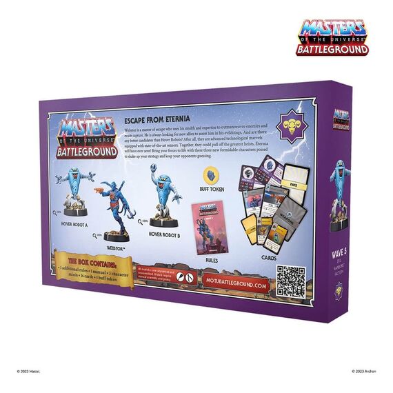 Masters of the Universe: Battleground Miniatures Game Wave 5: Evil Warriors Faction *French Version*