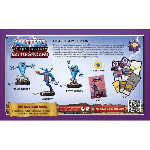 Masters of the Universe: Battleground Miniatures Game Wave 5: Evil Warriors Faction *French Version*