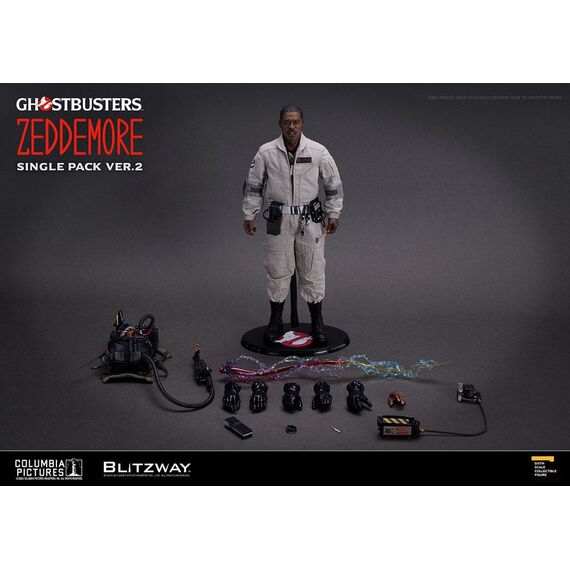 Ghostbusters Premium UMS Action Figure 1/6 Winston Zeddemore Ver. 2 31 cm