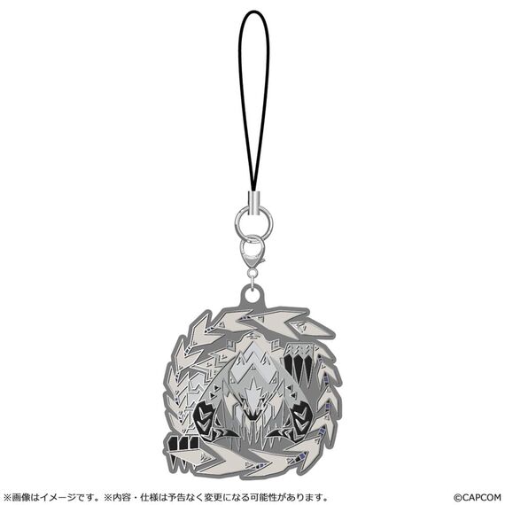 Monster Hunter Wilds Metal Keychain Monster Icon 5 cm Assortment (10)