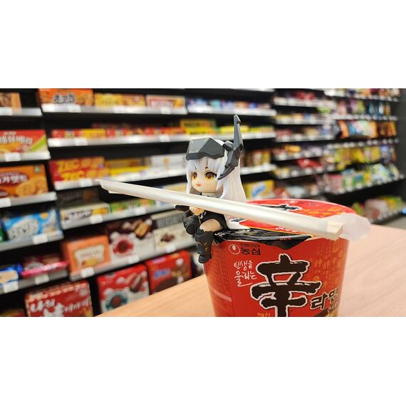 Goddess of Victory: Nikke Cup Noodle Holder PVC Statue Snow White 10 cm