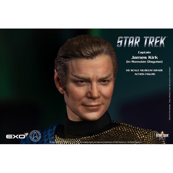 Star Trek: The Original Series Action Figure 1/6 Captain James T. Kirk (Romulan Disguise) 29 cm