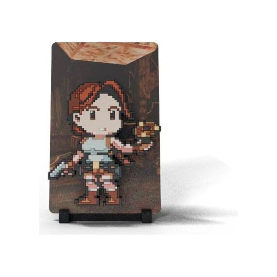 Tomb Raider FiGGYZ Magnet Collectible Lara Croft Holding Scion 11 cm