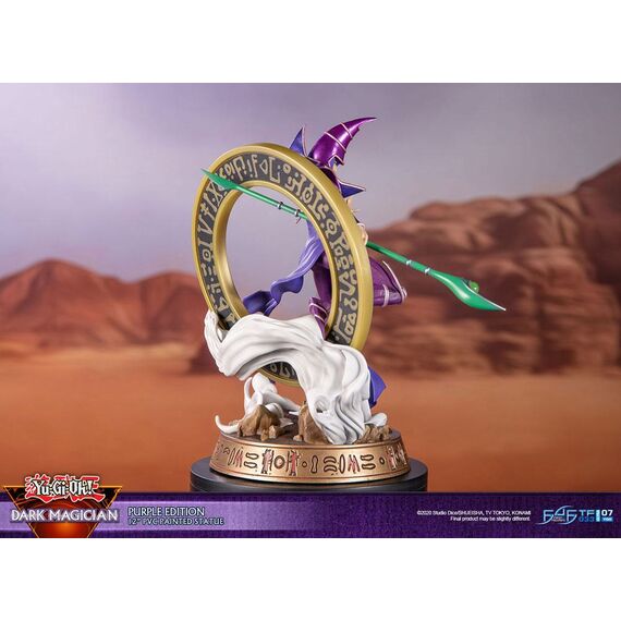 Yu-Gi-Oh! PVC Statue Dark Magician Purple Version 29 cm