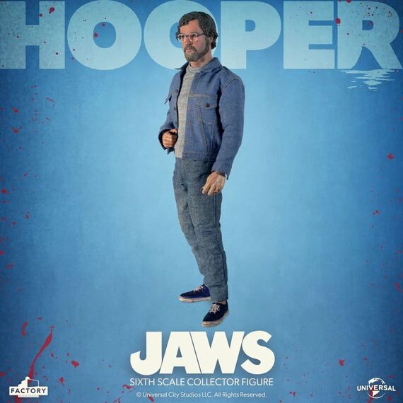 Jaws Action Figure 1/6 Hooper 15 cm