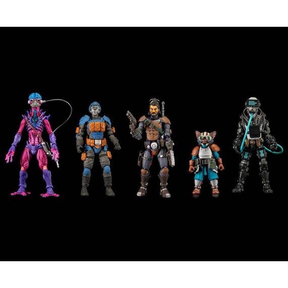 Cosmic Legions Action Figure Accessory Heads Pack
