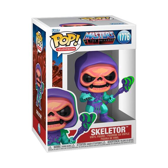 Masters of the Universe POP! Television Vinyl Figure Skeletor (Comic Deco) 9 cm