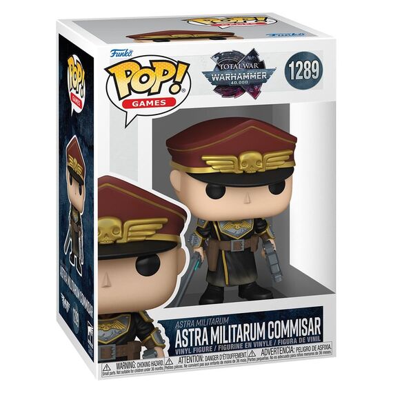 Warhammer 40,000 POP! Games Vinyl Figure Astra Militarum Commisar 9 cm