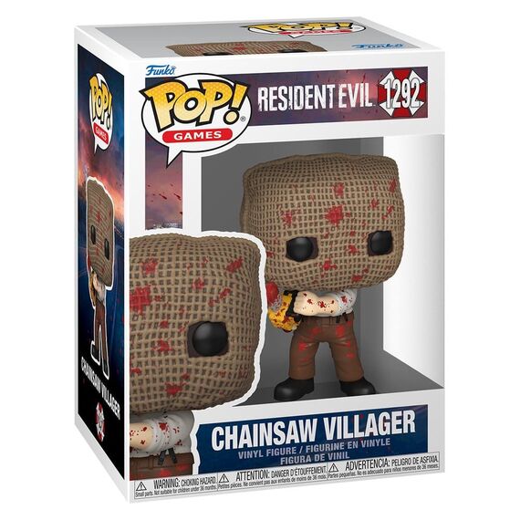 Resident Evil POP! Games Vinyl Figure Chainsaw Villager 9 cm
