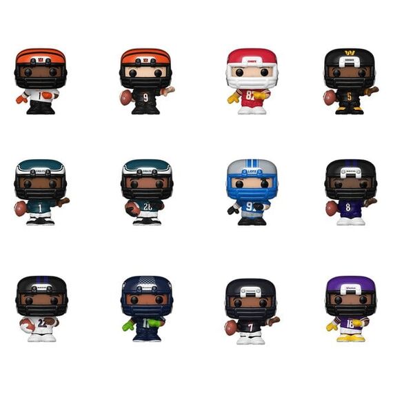 NFL Bitty POP! Vinyl Figures Series 2 2 cm Blind Box Display (24)