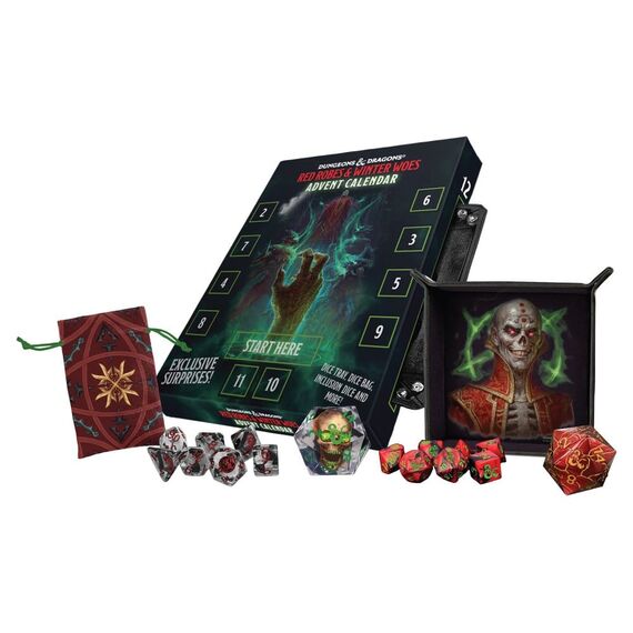 Dungeons & Dragons Advent Calendar Red Robes & Winter Woes