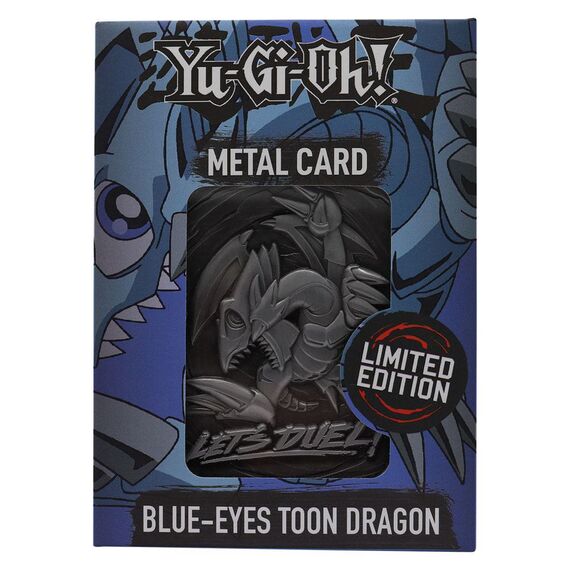 Yu-Gi-Oh! Replica Card Blue Eyes Toon Dragon Limited Edition