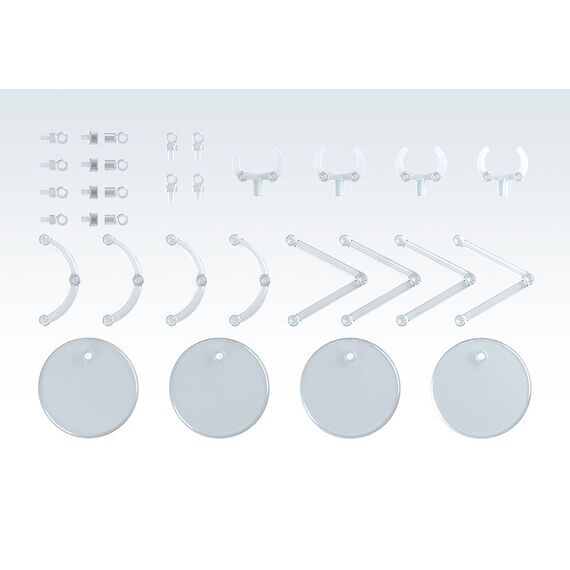 The Simple Stand Mini Nendoroid More for Mini Figures & Models 4-Pack
