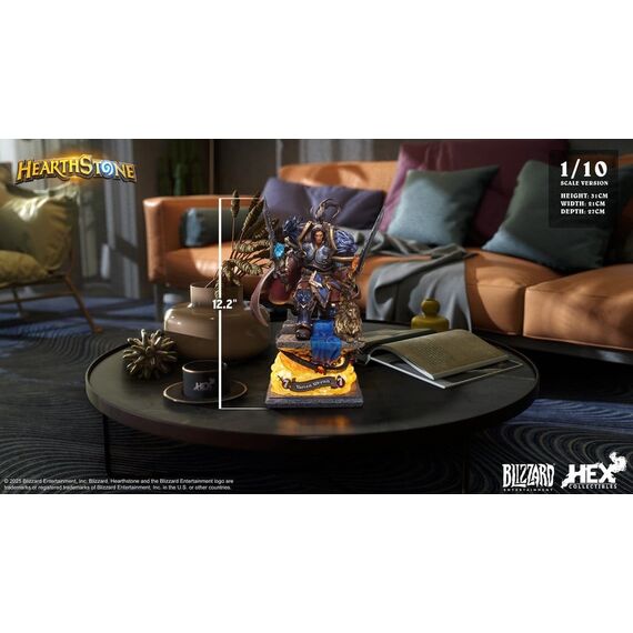 Hearthstone Statue 1/10 Varian Wrynn 31 cm