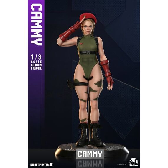 Street Fighter 6 Silicone Action Figure 1/3 Cammy 65 cm