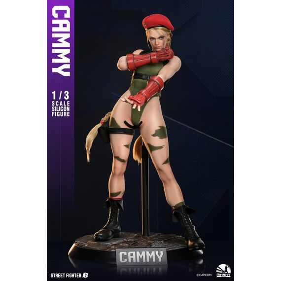 Street Fighter 6 Silicone Action Figure 1/3 Cammy 65 cm