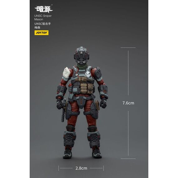 UNSC Dark Source Action Figur Sniper Mason 7 cm