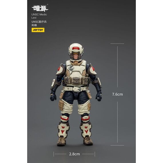 UNSC Dark Source Action Figur Medic Levi 7 cm
