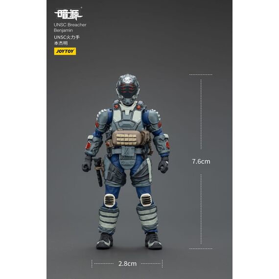 UNSC Dark Source Action Figur Breacher Benjamin 7 cm