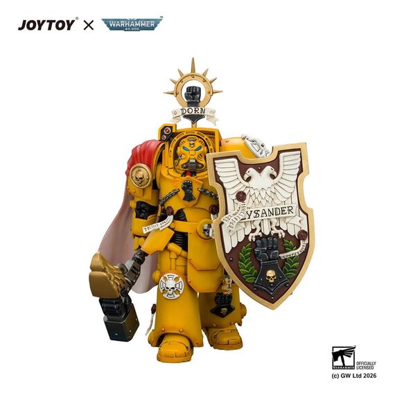Warhammer Action Figure Imperial Fists Darnath Lysander 14 cm
